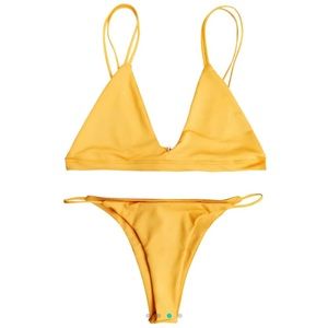 Zaful Yellow Bikini